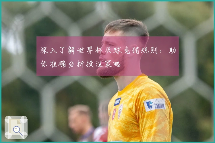 深入了解世界杯买球竞猜规则，助你准确分析投注策略